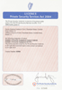 Click here to view Encom PSA Certificate Click here to view Encom PSA Certificate